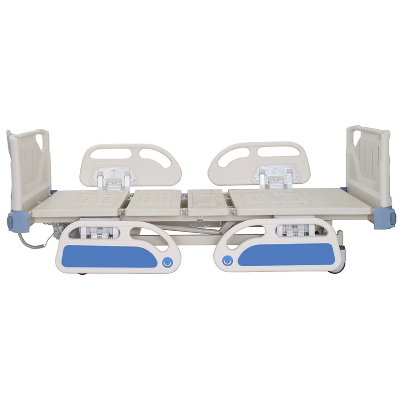 hospital furniture medical adjustable plastic abs panel bed drip stand patient 3 function electric hospital bed for sale