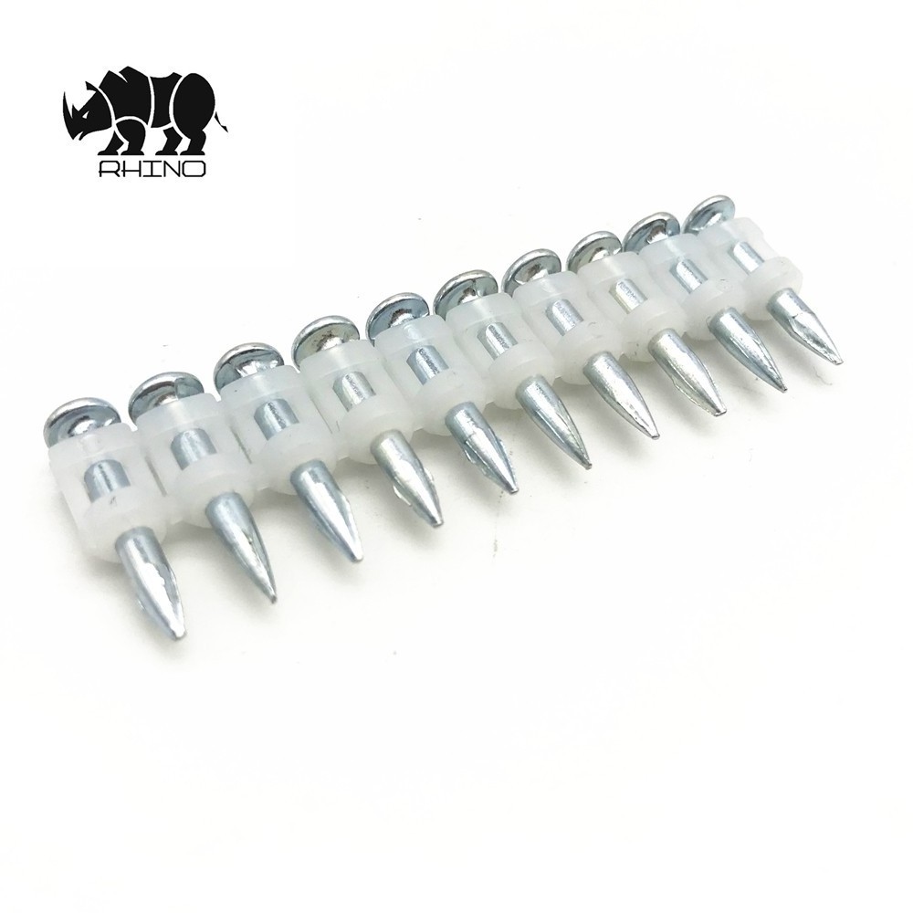 Galvanized Gas plastic collated concrete nail pin