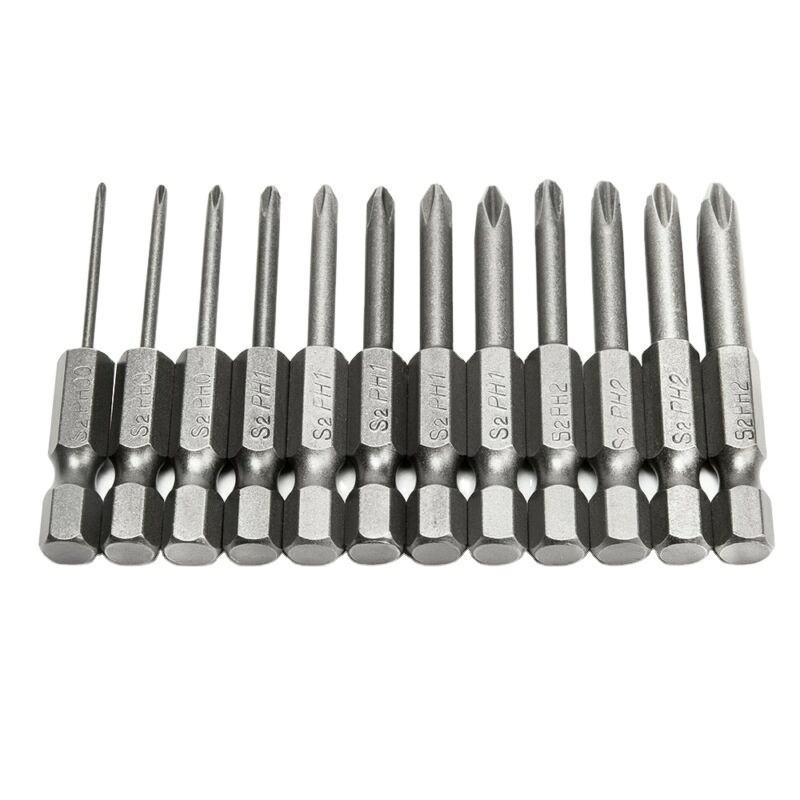 Supply standard kinds of material S2 or CRV all type screw driver bits