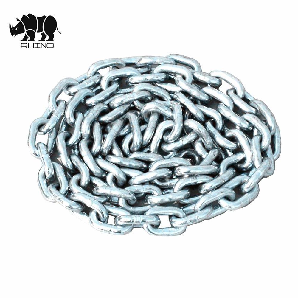 Galvanized Steel Chain DIN766  DIN763 Long Link Chain Short Link Chain