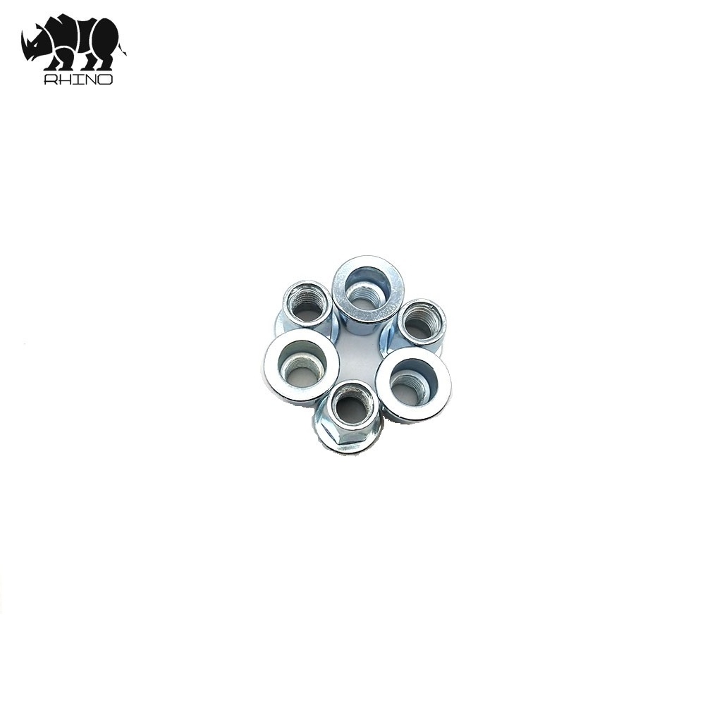 Confirmat nut Carbon steel galvanized Full / Half hex body Flat / Small reduced head Rivet Nut