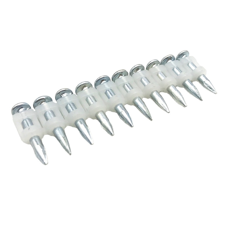 Galvanized Gas plastic collated concrete nail pin