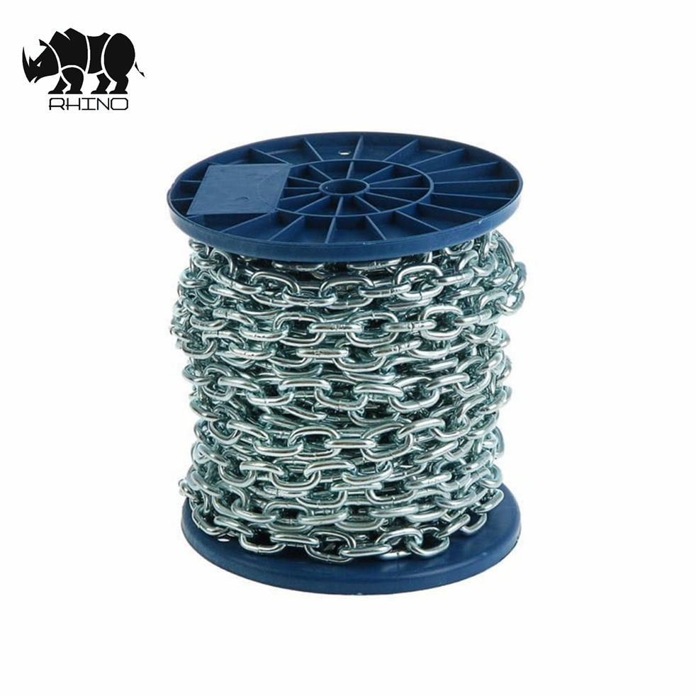 Galvanized Steel Chain DIN766  DIN763 Long Link Chain Short Link Chain