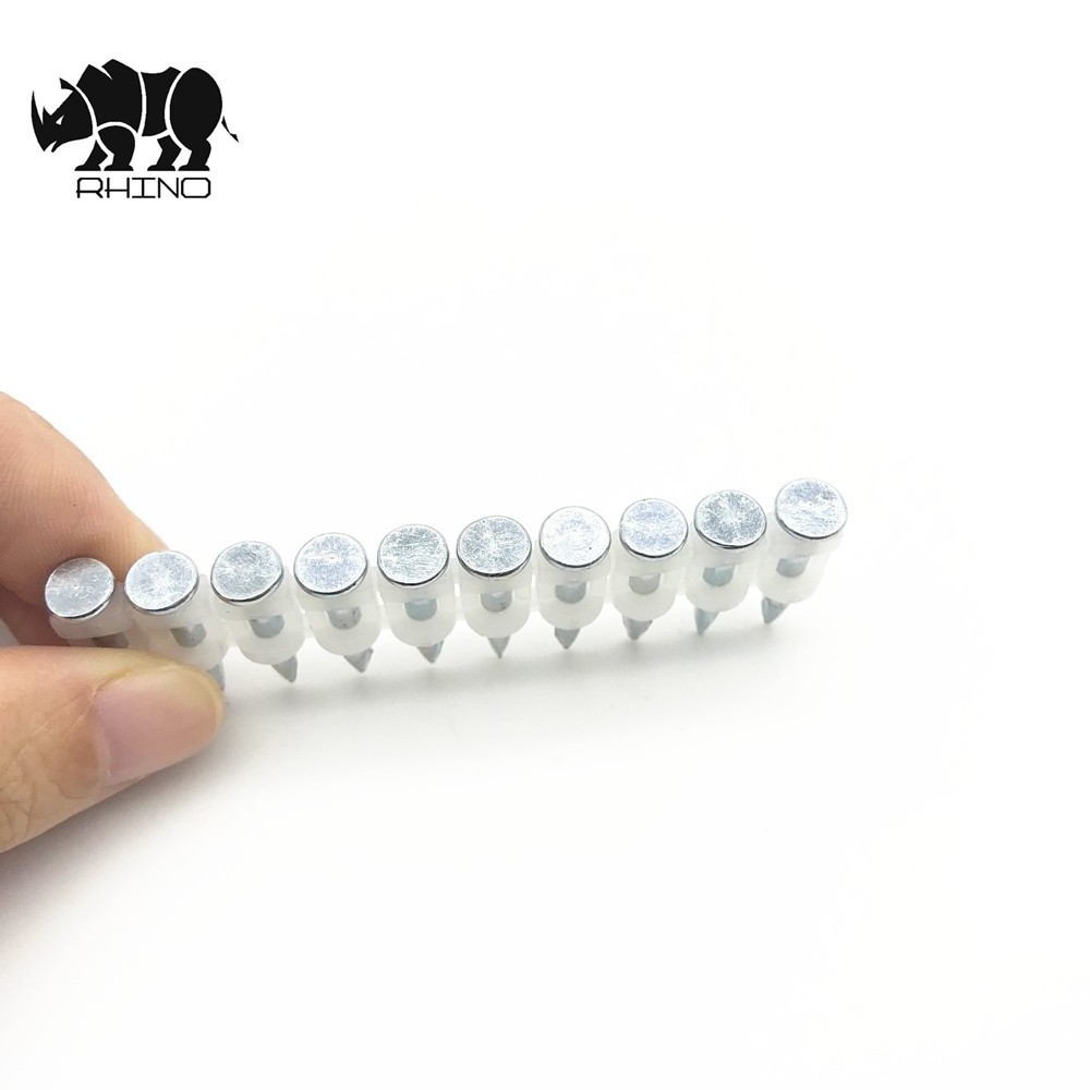 Galvanized Gas plastic collated concrete nail pin