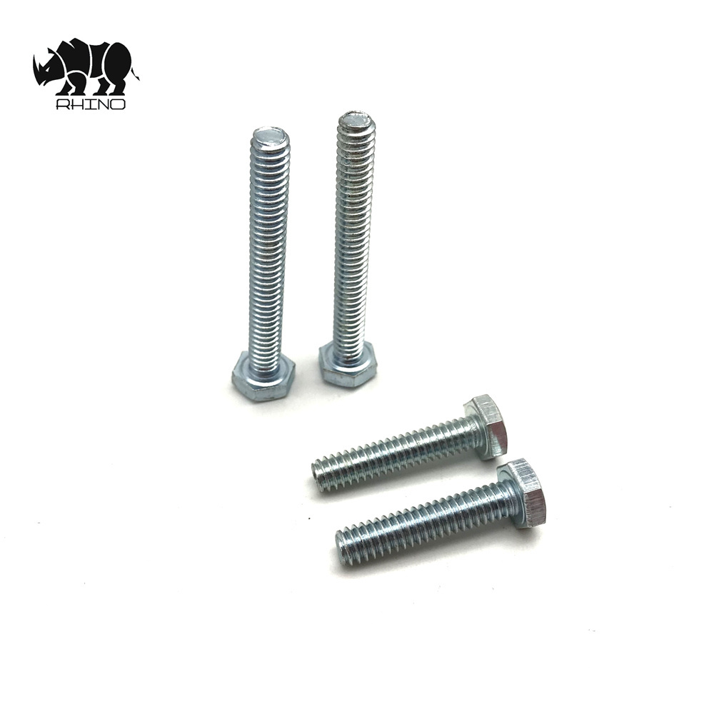 ISO 4017 DIN 933 DIN558 Grade 4.8 5.8 8.8 9.8 12.9 Carbon Steel Galvanized Hex Bolt