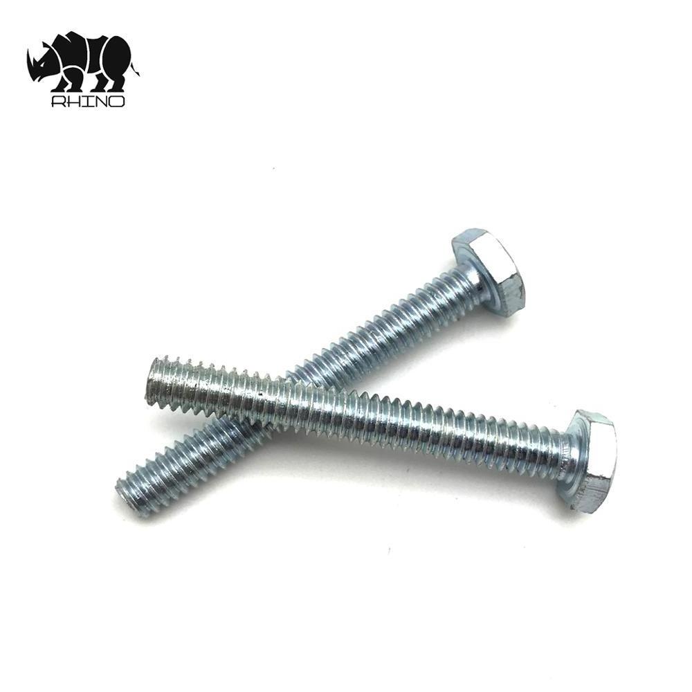 ISO 4017 DIN 933 DIN558 Grade 4.8 5.8 8.8 9.8 12.9 Carbon Steel Galvanized Hex Bolt