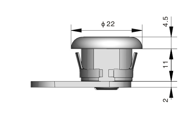 Manufacturers Meigu MS118 latch lock Universal widely use cam lock Zinc Alloy cabinet door lock cylinder low price