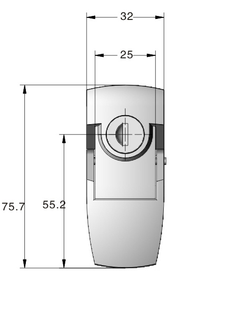 High quality Meigu DK001 Locks Hardware Heavy Duty Stainless Steel Adjustable Toggle Snap Latch Cabinet  Tool box lock