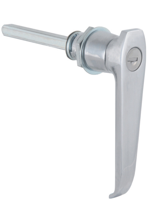 2023 Hot product Meigu Latch MS312-B-1 Industry Cabinet L handle key lock swing door handle lock