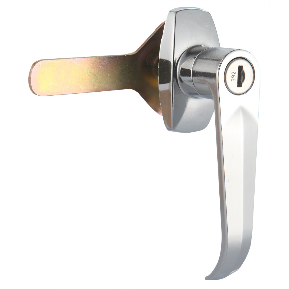 Meigu Cold Room Door L-handle Lock Zinc Alloy Industrial Door Lock Swing Door Lock For factory