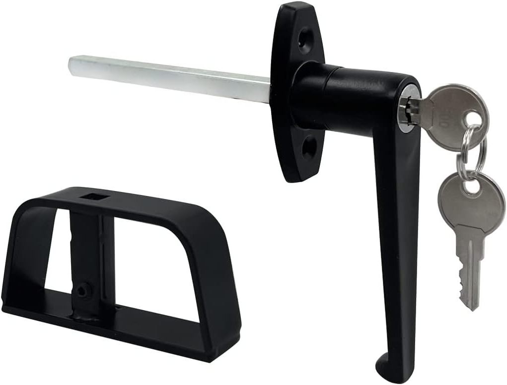 Meigu  Locking T Latch Shed Handle Stainless Steel Quarter Turn Latch Cam Lock Compression Latch