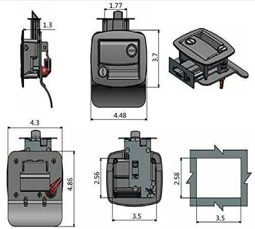 RV Door lock motorhome camper trailer caravan lock