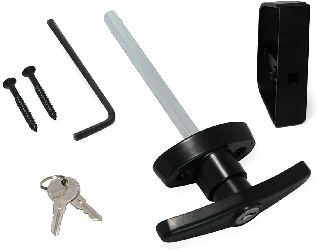 Meigu T Handle lock cabinet garage door handle shed door Lock Locking