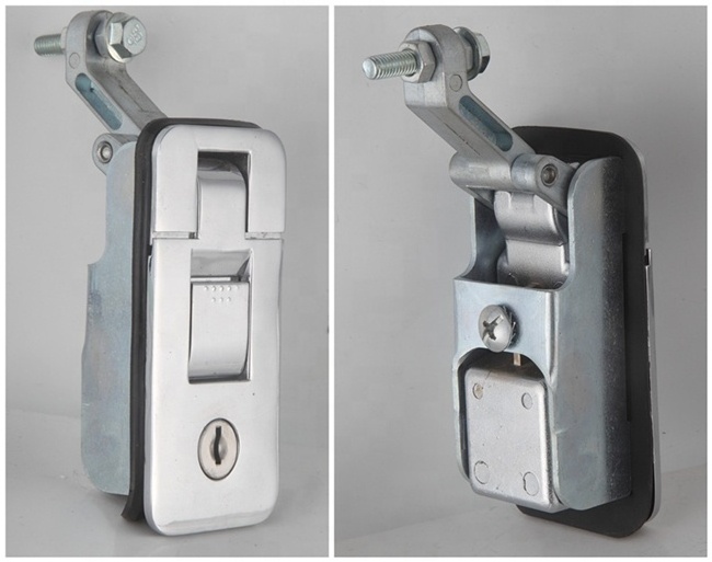 Trunk Compression Latch Bus Side Box Lock Truck Electrical Panel Latch Push Button Door Lock