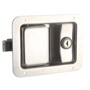 Stainless steel cabinet panel latch rv push slam locks