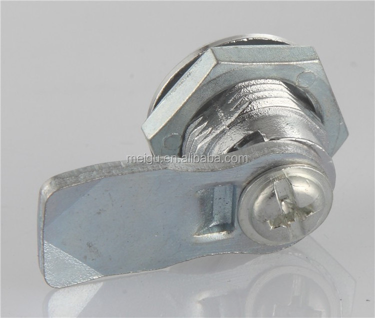 2023 Meigu MS705-F-6 Zinc Alloy Metal Cabinet Quarter Turn Cam Lock cylindrical Latch For Industrial