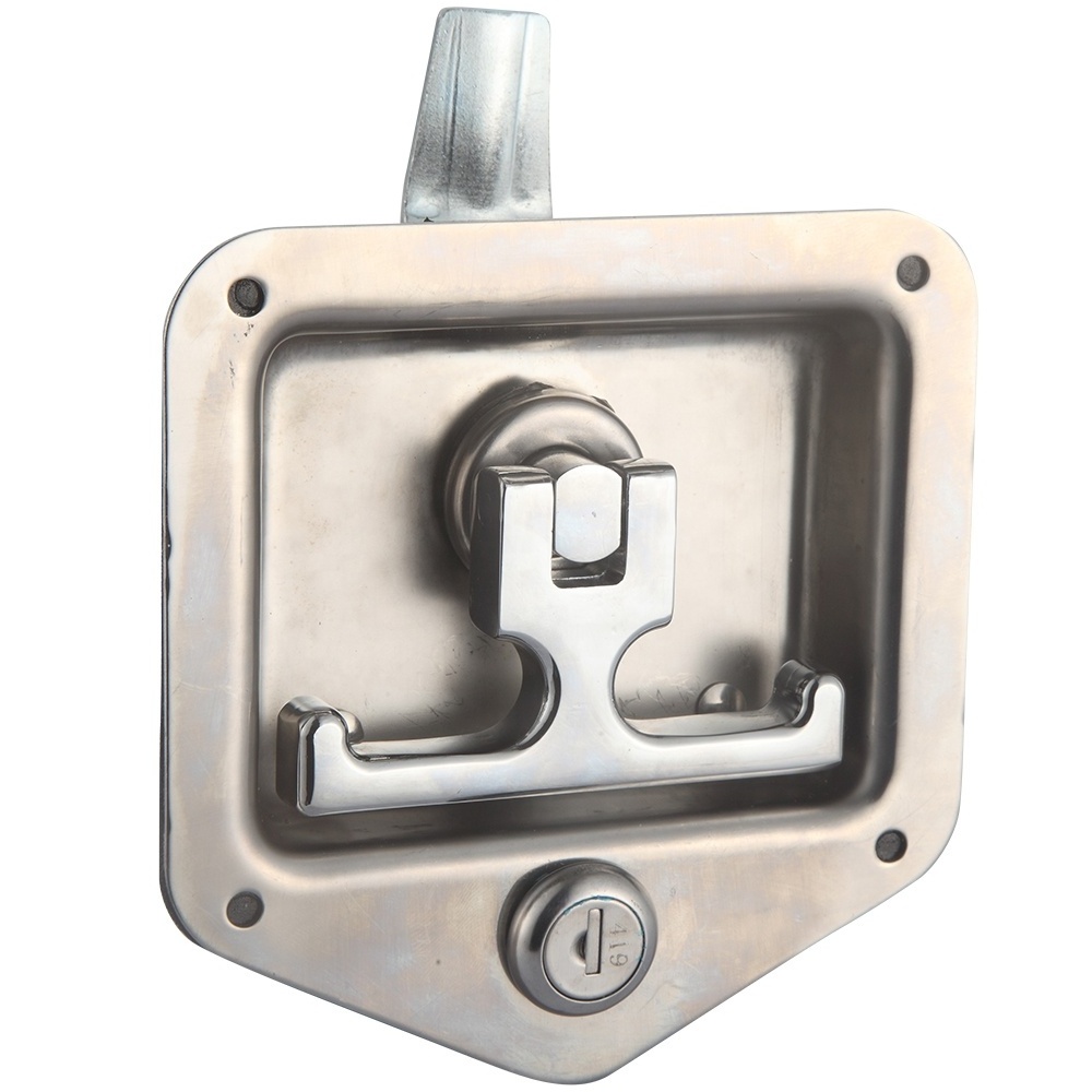 Three Point Locking Recessed Folding T Lock / Canopy T Handle Lock