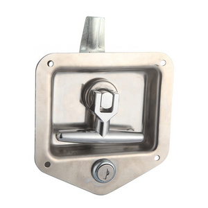 Three Point Locking Recessed Folding T Lock / Canopy T Handle Lock