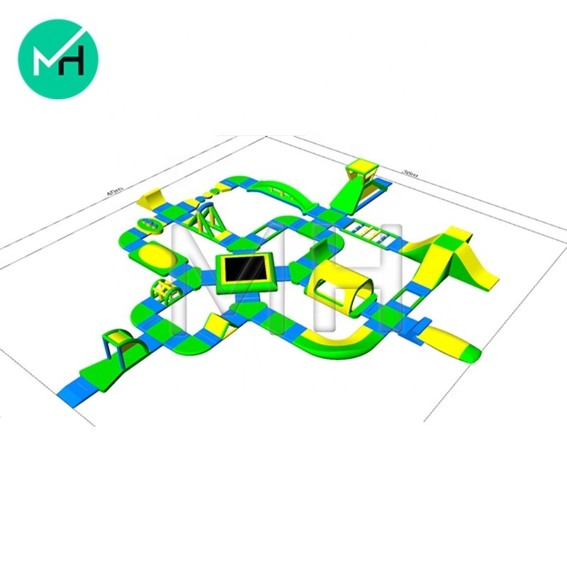 commercial inflatable aqua park floating water park for sale