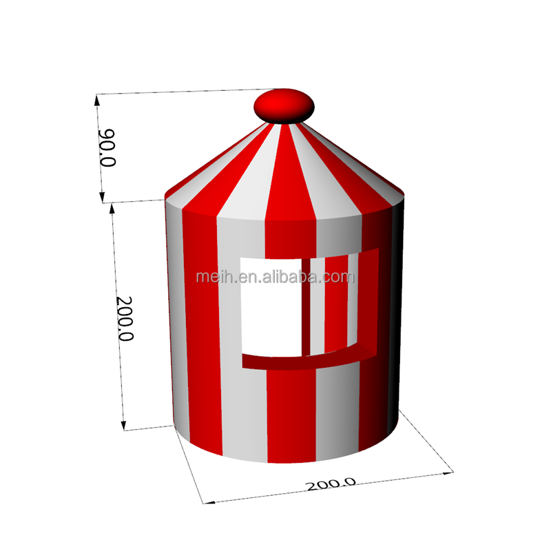 hot sale inflatable circus booth bar tent for party event