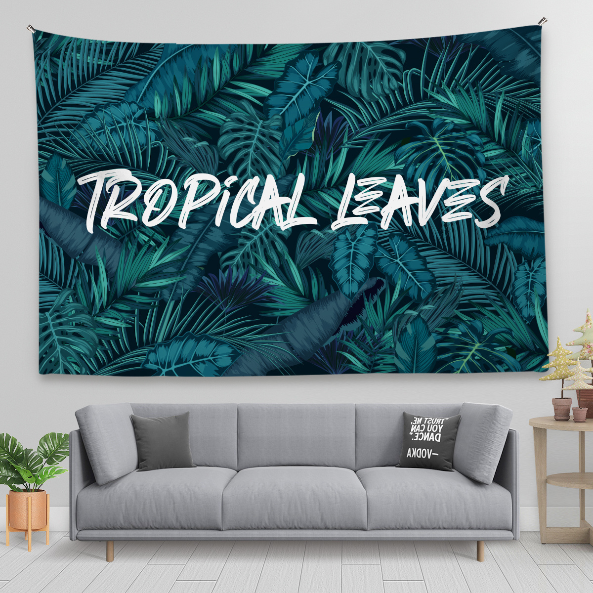 Jungle landsca tapestry interior sofa decoration wall hanging decor for home decor custom Beach tapestry