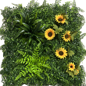 50*50cm Factory Direct Price 50*50Cm 3D green wall plants wall artificial