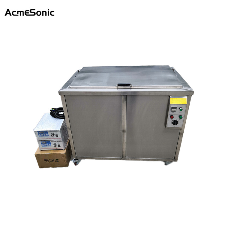 Stainless steel ultrasonic dpf filter cleaning machine with pump and pressure gauge