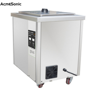 Industrial ultrasonic cleaner 61l with single phase voltage for metal parts cleaning