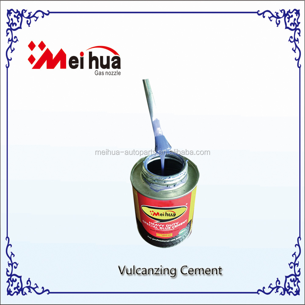 Fast Dry Vulcanizing Cement 1000ml can with Brush Cap Tyre Sealant