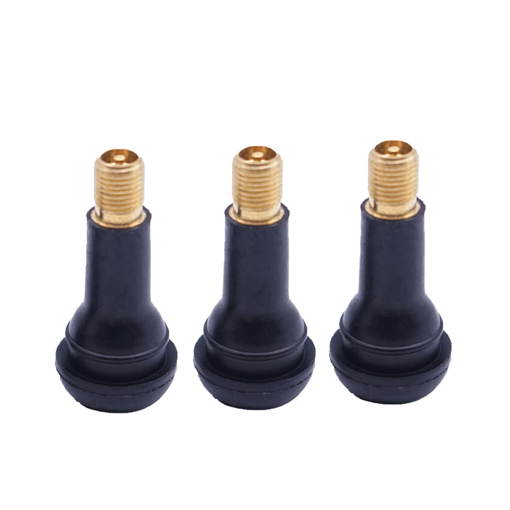 Brass core aluminum alloy rubber tubless tire valve tr413 tr414