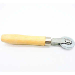 Wooden Handle Stitcher tools for tire repair Tire Patch Repair Tool Ball Bearing