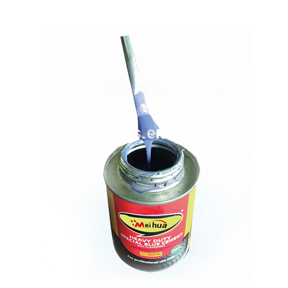 Fast Dry Vulcanizing Cement 1000ml can with Brush Cap Tyre Sealant