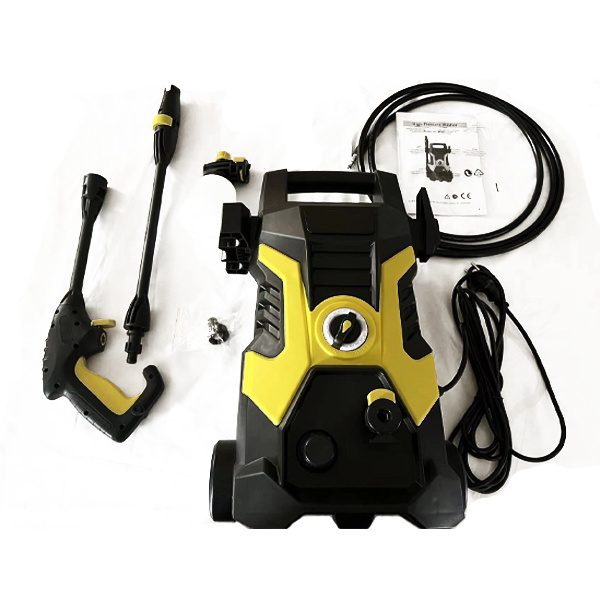 WHOLESUN Electric Pressure Washer 2.65GPM Power Washer 1600W High Pressure Cleaner Machine with 4 Nozzles Foam Cannon for Cars