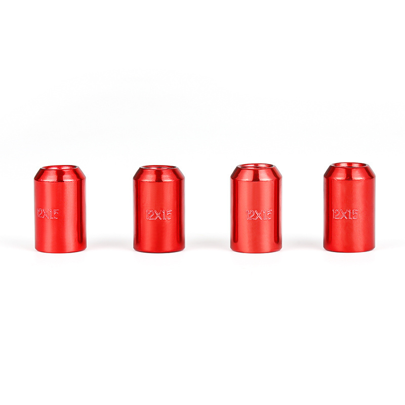 Inner Hexagon Car Wheel Lug Nuts Set Key Red M12*1.5