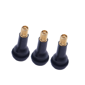 Brass core aluminum alloy rubber tubless tire valve tr413 tr414