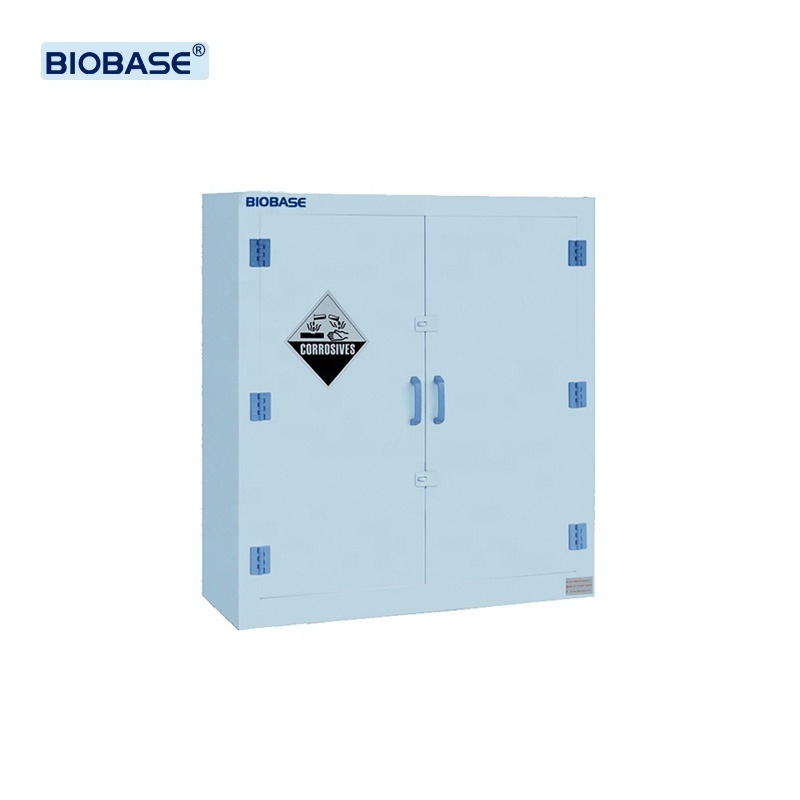 BIOBASE China Strong Acid & Alkali Storage Cabinet Padlock design Anti-corrosive materials Storage Cabinet