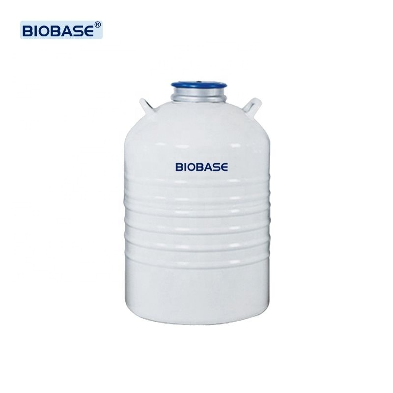 BIOBASE Liquid Nitrogen Bottle Cryogenic Container Liquid Nitrogen Storage Tank For Cow Semen Storage