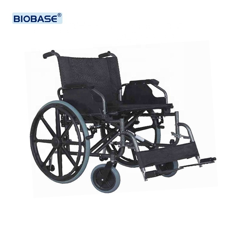 BIOBASE Hot Selling Aluminum Alloy Manual Wheelchair Cheap Price Light Weight Manual Wheelchair