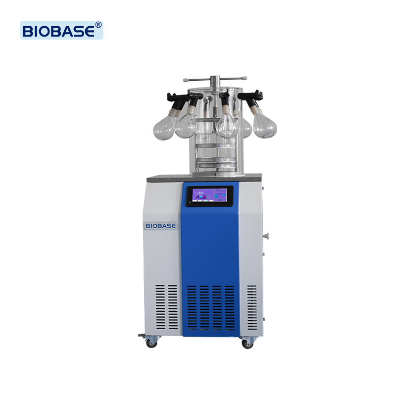 BIOBASE Vertical Freeze Dryer BK-FD18PT 1.8L Vaccum Pump Standard chamber vertical Freeze Dryer for Lab