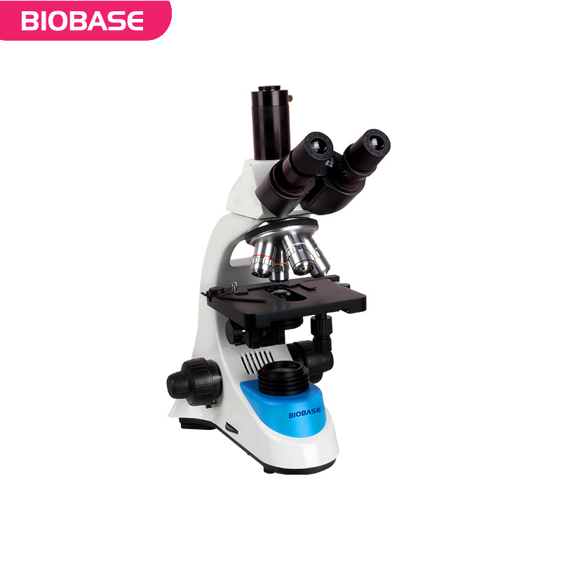 BIOBASE XS-208 Series Laboratory Biological Microscope Ojective 4X-100X bio tri head