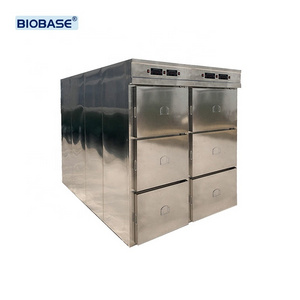 BIOBASE Morgue Freezer Stainless Steel Corpse Refrigerators cadaver Morgue Freezer