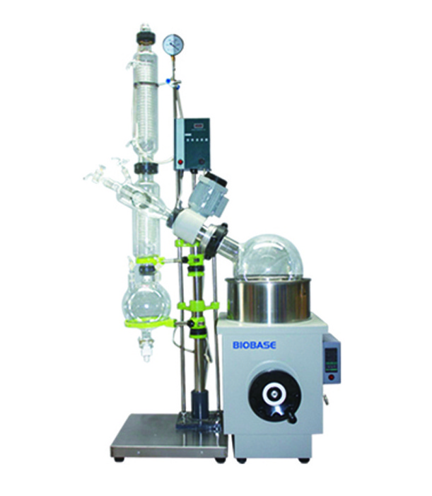 BIOBASE high-end New Design LCD Display Rotary Evaporator with Vacuum Pump and Recirculationg Chiller RE 100-Pro