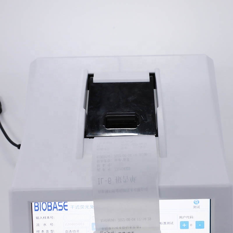 BIOBASE Fluorescence Immunoassay Analyzer with LED Touch Screen Hormones Analyzer Immunoassay System