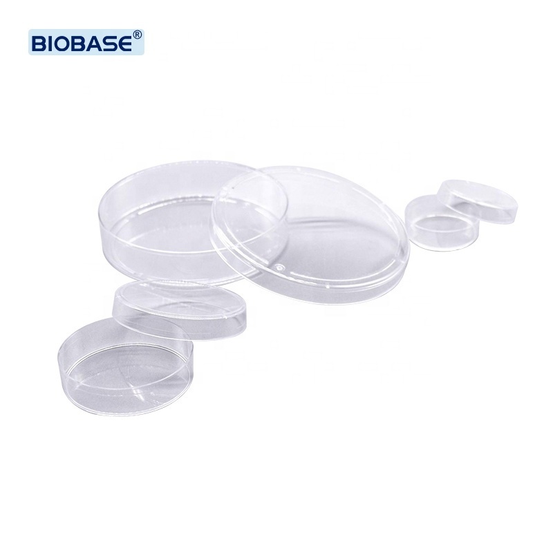 Biobase China single use Petri Dish plastic/glass material 35mm cell culture dish for microbiological