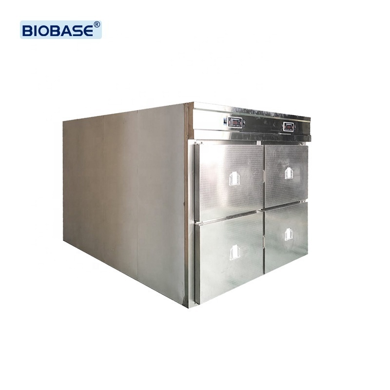 BIOBASE Morgue Freezer Stainless Steel Corpse Refrigerators cadaver Morgue Freezer