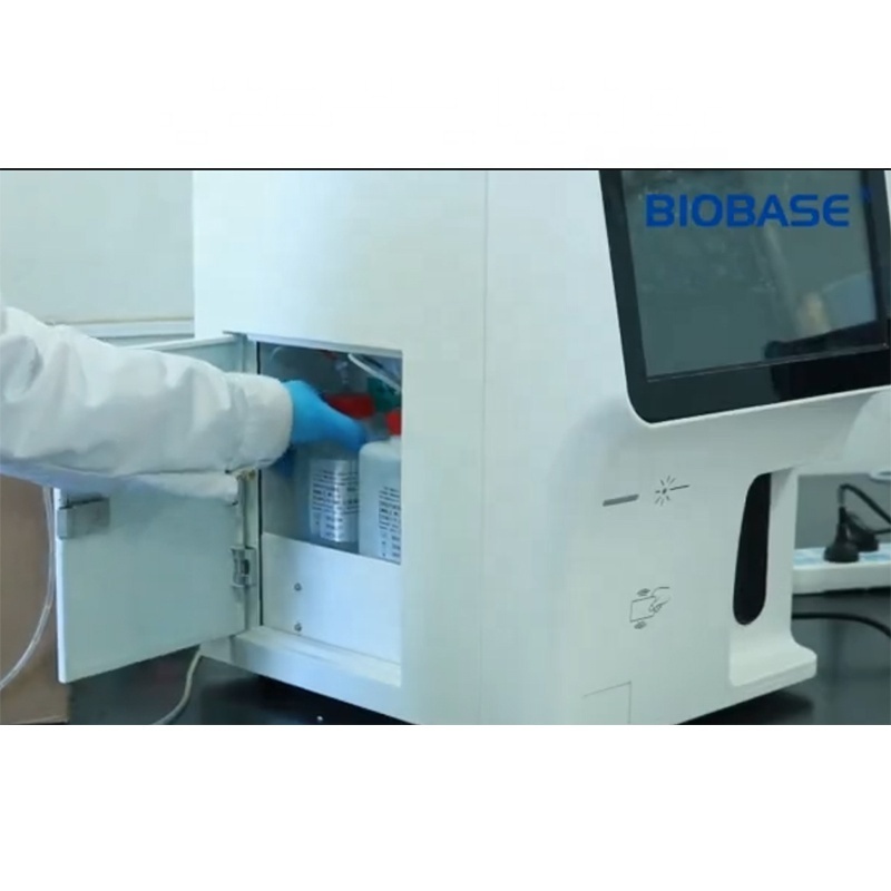 BIOBASE Manufacture Lab 21 parameter portable Fully Auto 5-part Hematology Analyzer for clinical use