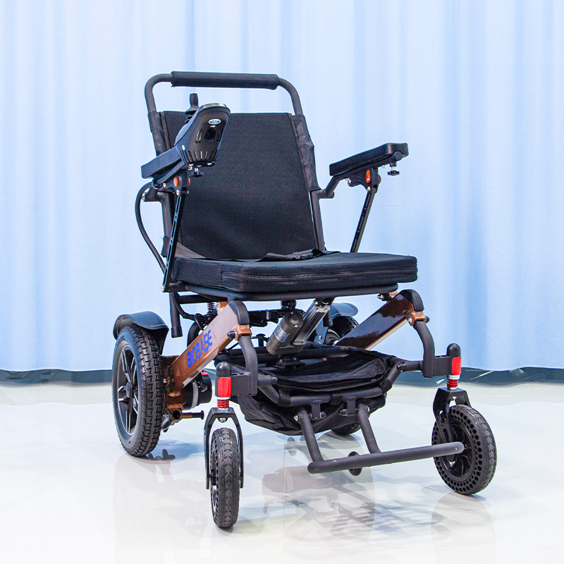 BIOBASE China Electric Wheelchair with adjustable leg lift device and umbrella stand