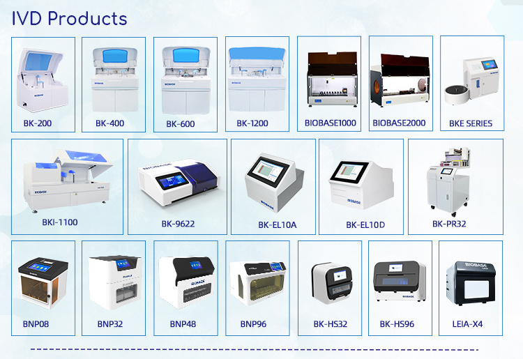 Biobase Full-Automatic Blood Coagulation Analyzer price human Coagulometer Analyzer