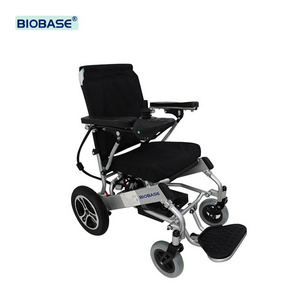 BIOBASE lightweight foldable wheelchair height adjustable seat wheelchair wheelchair bed with toilet