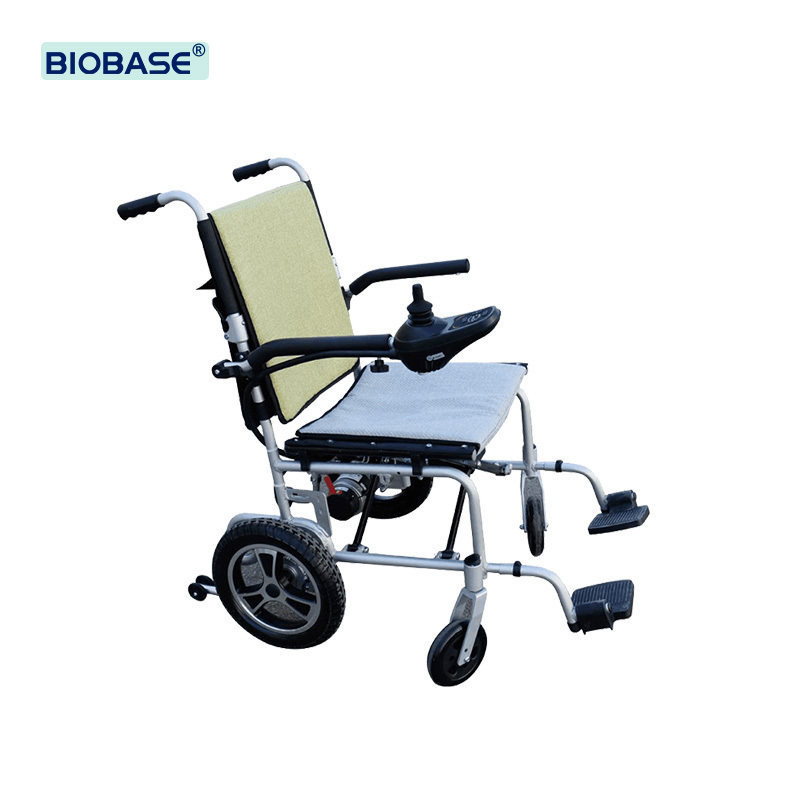 BIOBASE lightweight foldable wheelchair height adjustable seat wheelchair wheelchair bed with toilet